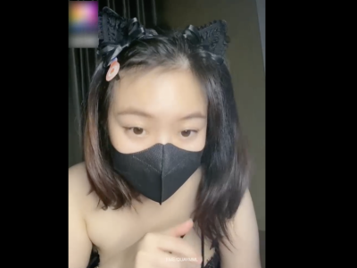 Bé HEEBEO YYlive với nội y đen show hàng cực dâm